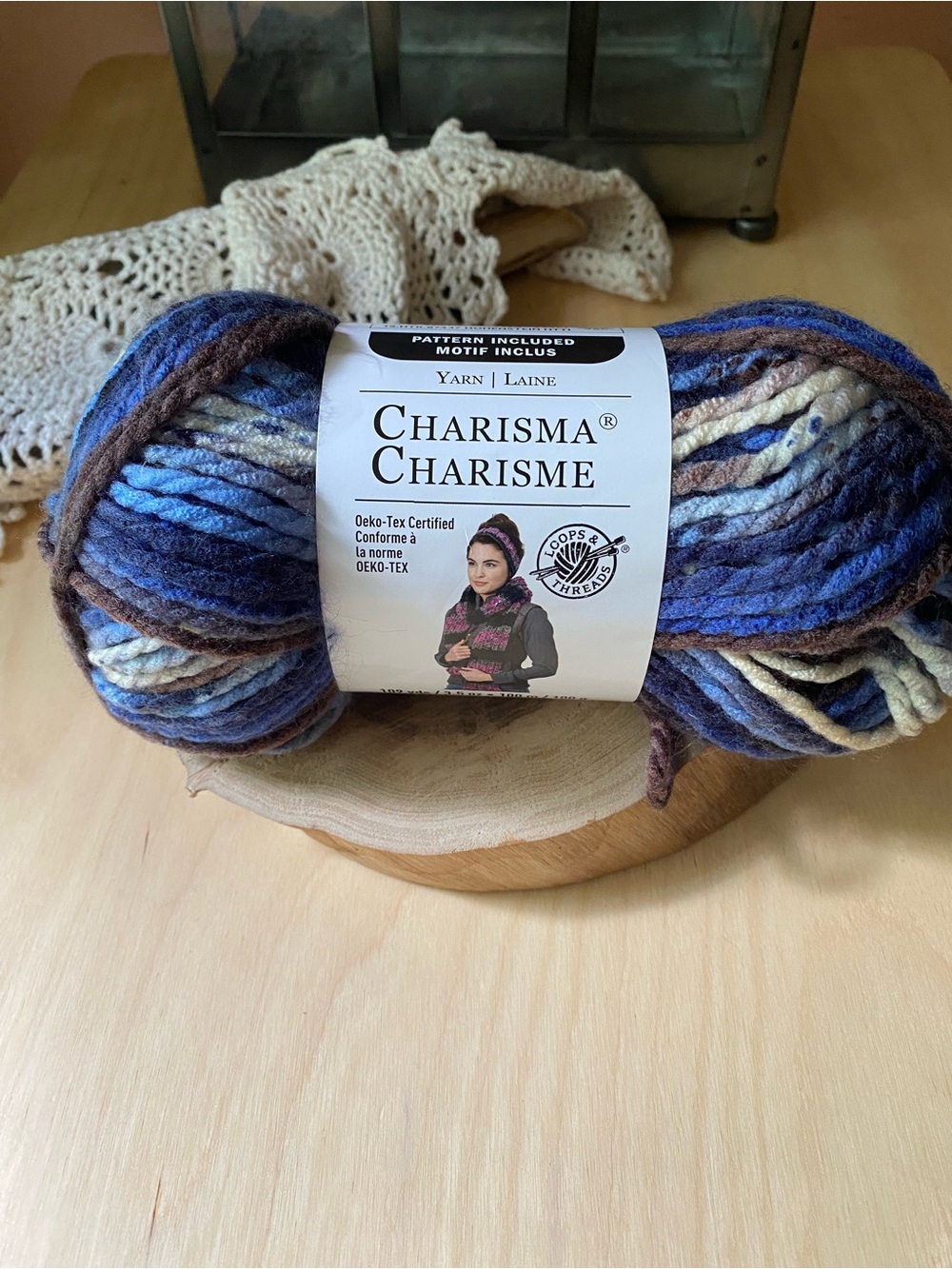 Loops & Thread Charisma Variegated Bulky Yarn - Lakeside